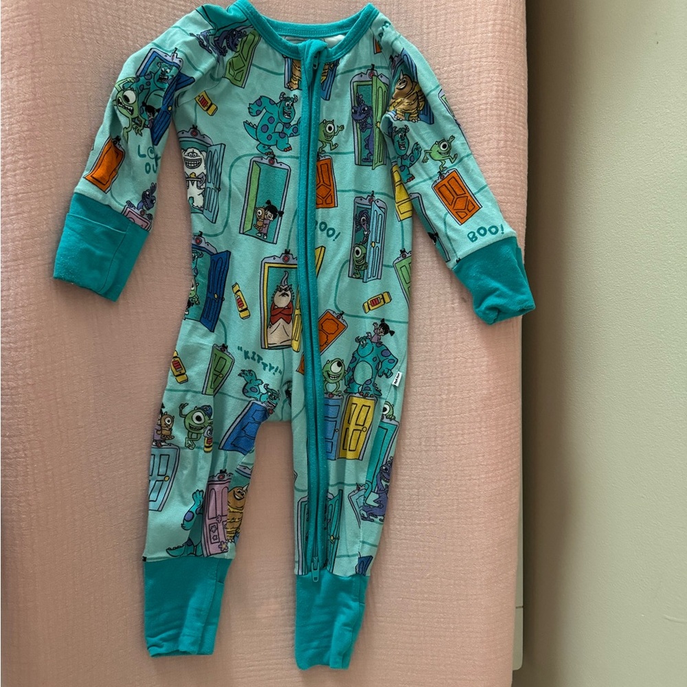 Little Sleepies Monsters Inc. Zippy Pajama